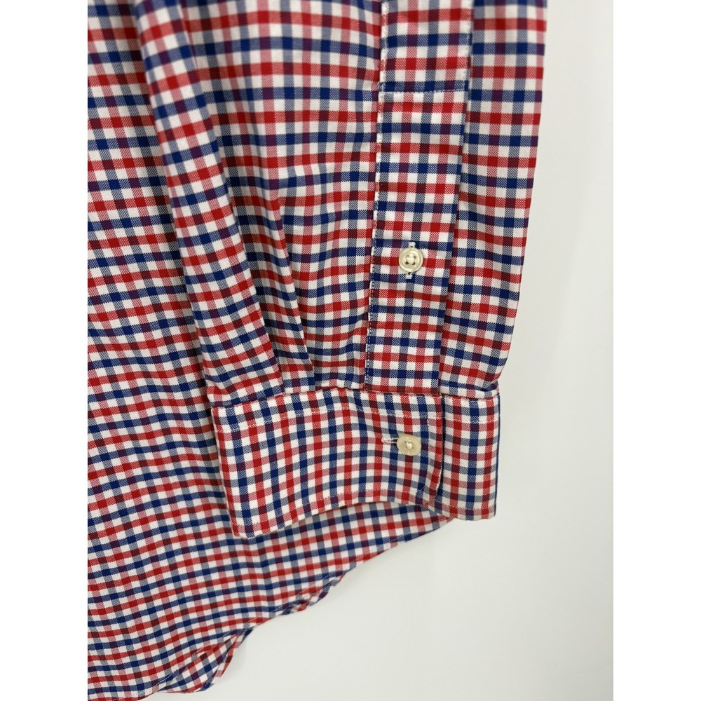 Ralph Lauren Men's Classic Fit Performance Checked Button Down Shirt, XXL - Picture 3 of 8